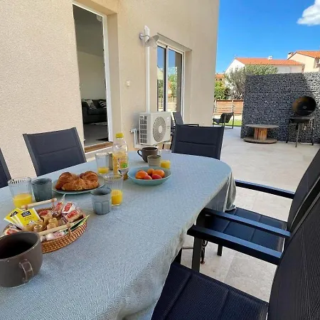 Le Cabes - Climatisation - Bbq -terrasse&jardin- Free Parking 2 Places-wifi - Télétravail - Sudséjourconciergerie