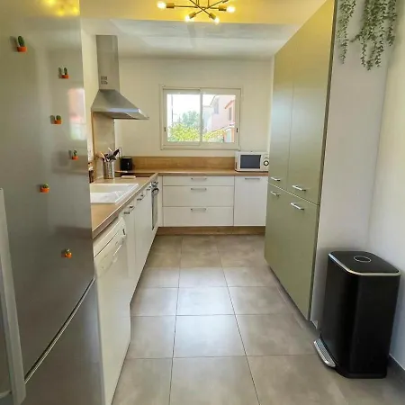 Apartman Le Cabes - 2 - Climatisation - Bbq -terrasse - Wifi - Bureau - Sudsejourconciergerie Cabestany