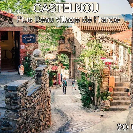 アパート Le Cabes - Climatisation - Bbq -terrasse & Jardin- Free Parking 2 Places-wifi - Teletravail - Sudsejourconciergerie Cabestany