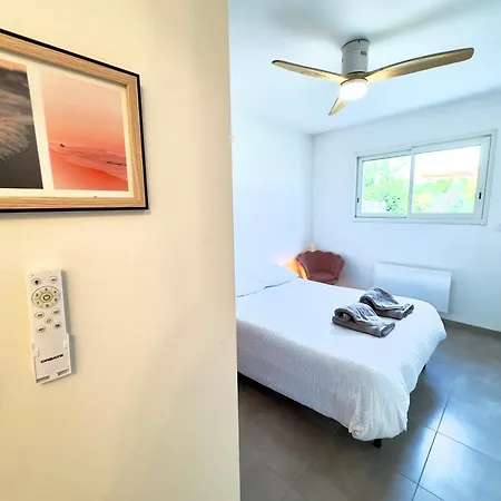 Appartamento Le Cabes - Climatisation - Bbq -terrasse&jardin- Free Parking 2 Places-wifi - Télétravail - Sudséjourconciergerie Cabestany