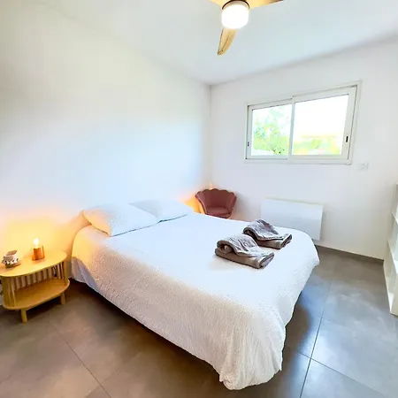 アパート Le Cabes - Climatisation - Bbq -terrasse & Jardin- Free Parking 2 Places-wifi - Teletravail - Sudsejourconciergerie *