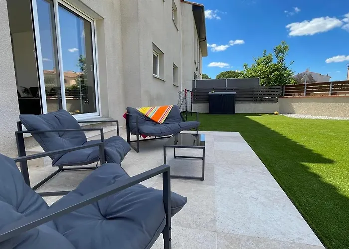 Apartment Le Cabes - Climatisation - Bbq -terrasse & Jardin- Free Parking 2 Places-wifi - Teletravail - Sudsejourconciergerie *