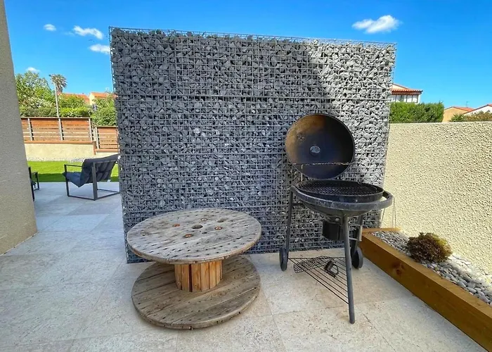 Apartment Le Cabes - Climatisation - Bbq -terrasse & Jardin- Free Parking 2 Places-wifi - Teletravail - Sudsejourconciergerie *