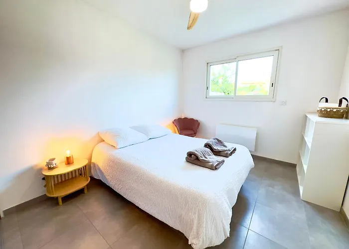 Apartment Le Cabes - Climatisation - Bbq -terrasse & Jardin- Free Parking 2 Places-wifi - Teletravail - Sudsejourconciergerie *