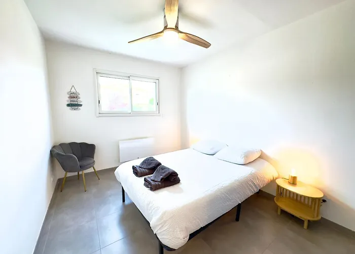 Le Cabes - Climatisation - Bbq -terrasse & Jardin- Free Parking 2 Places-wifi - Teletravail - Sudsejourconciergerie * Cabestany
